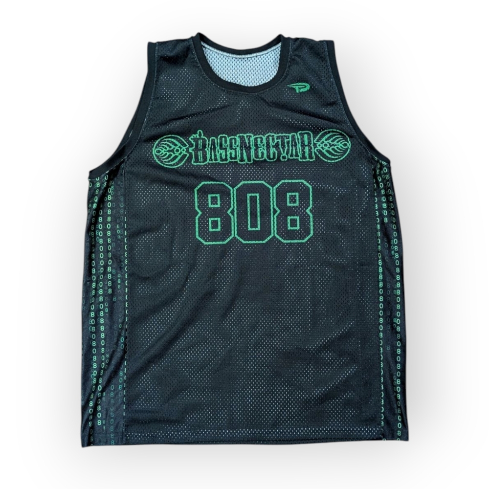 Bassnectar Black The Matrix Jersey Size XL Basshead 808 Techno Dance House